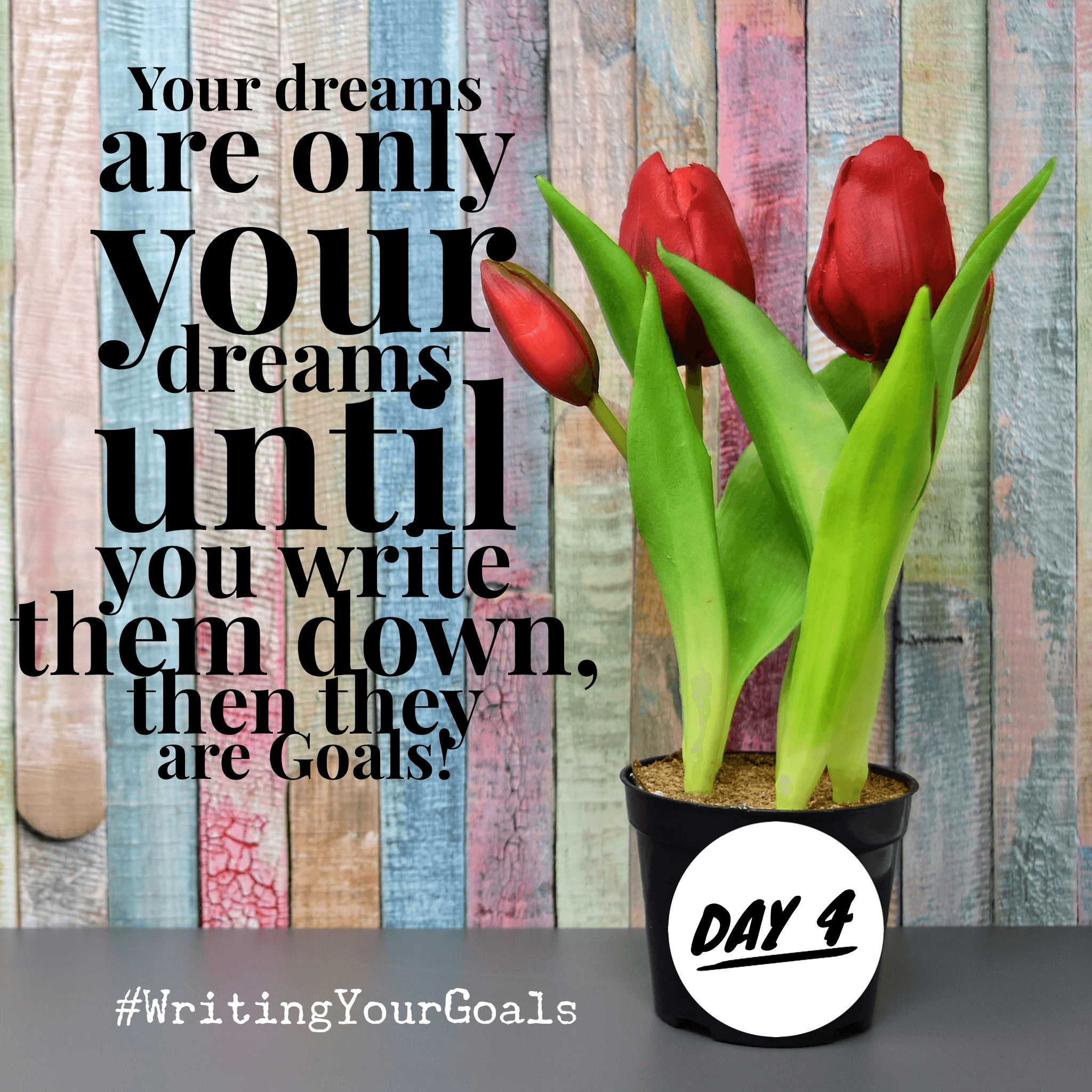 Day 4 - Write the Vision, Goals