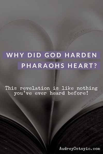Pharaohs hardened heart and God
